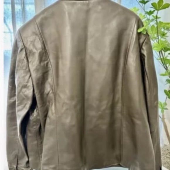 Leather Jacket w/CHEVY embossed logo. - Picture 5 of 8